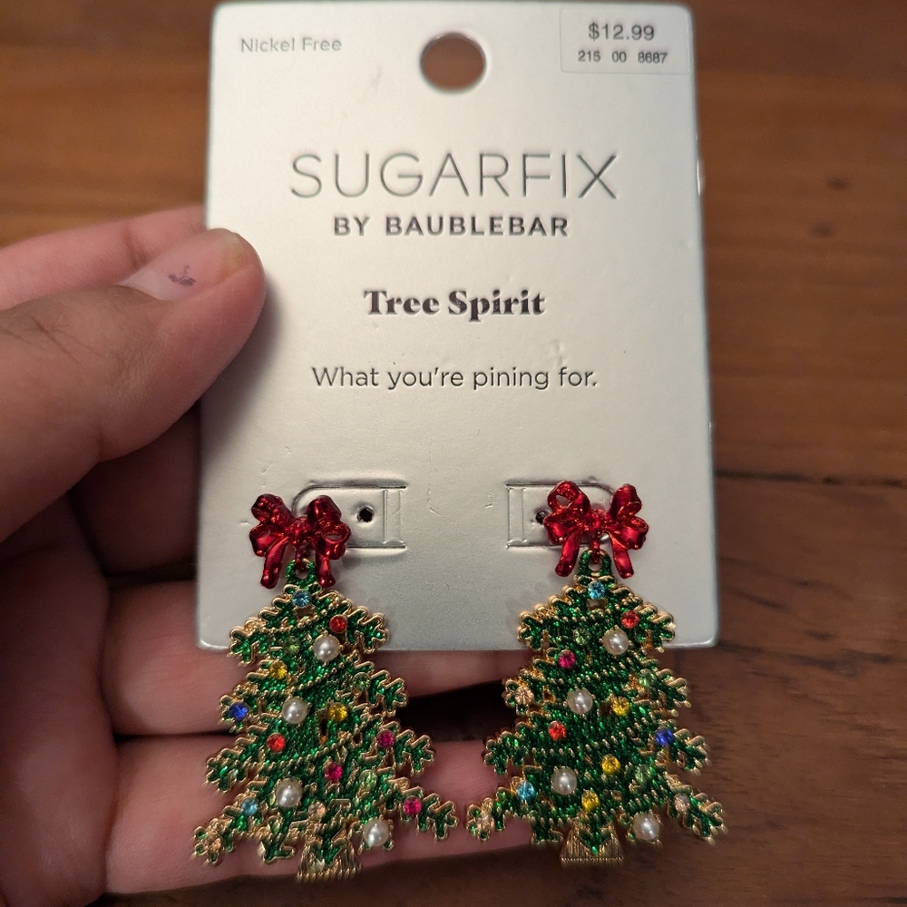 SugarFix By Baublebar Christmas Tree Spirit 🌲 Earrings
